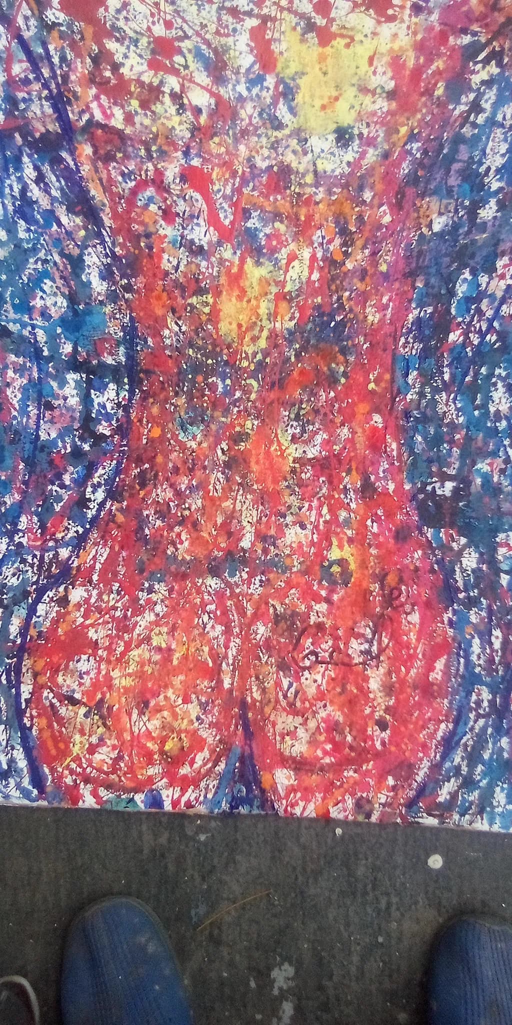 Fiery Silhouette