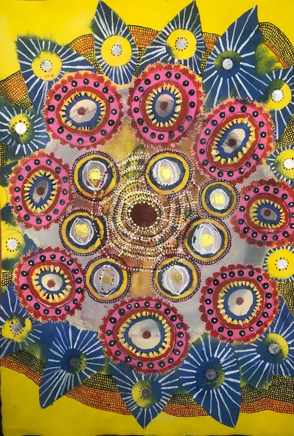 Abstract Floral Burst