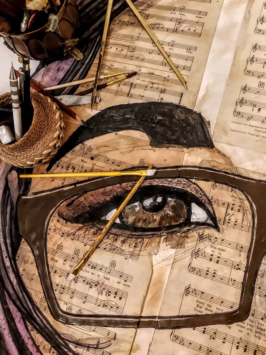 Brushstroke Gaze