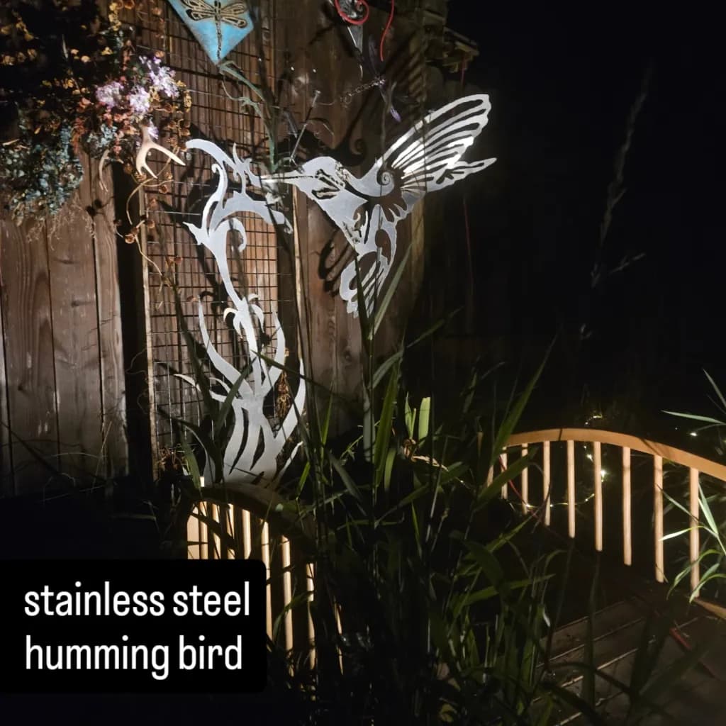 Stainless Steel Hummingbird