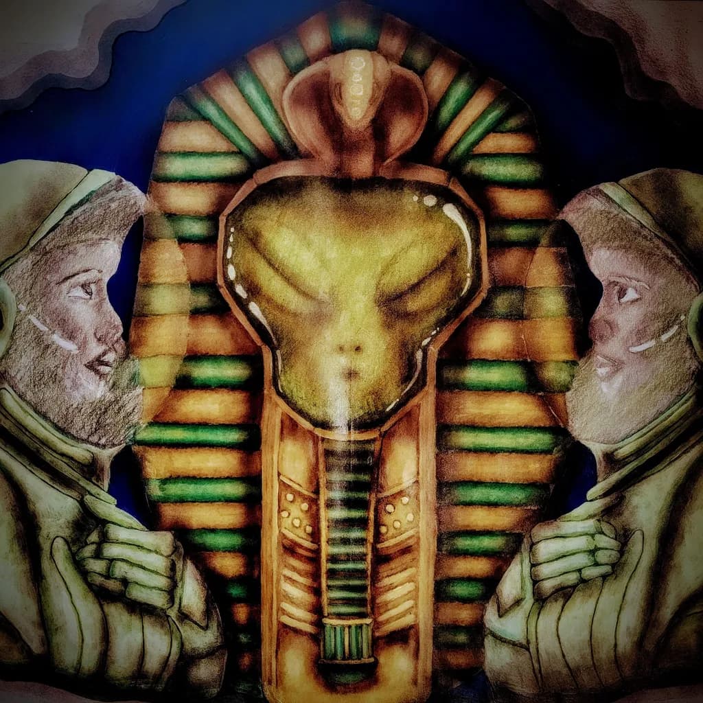 Alien Pharaoh Encounter