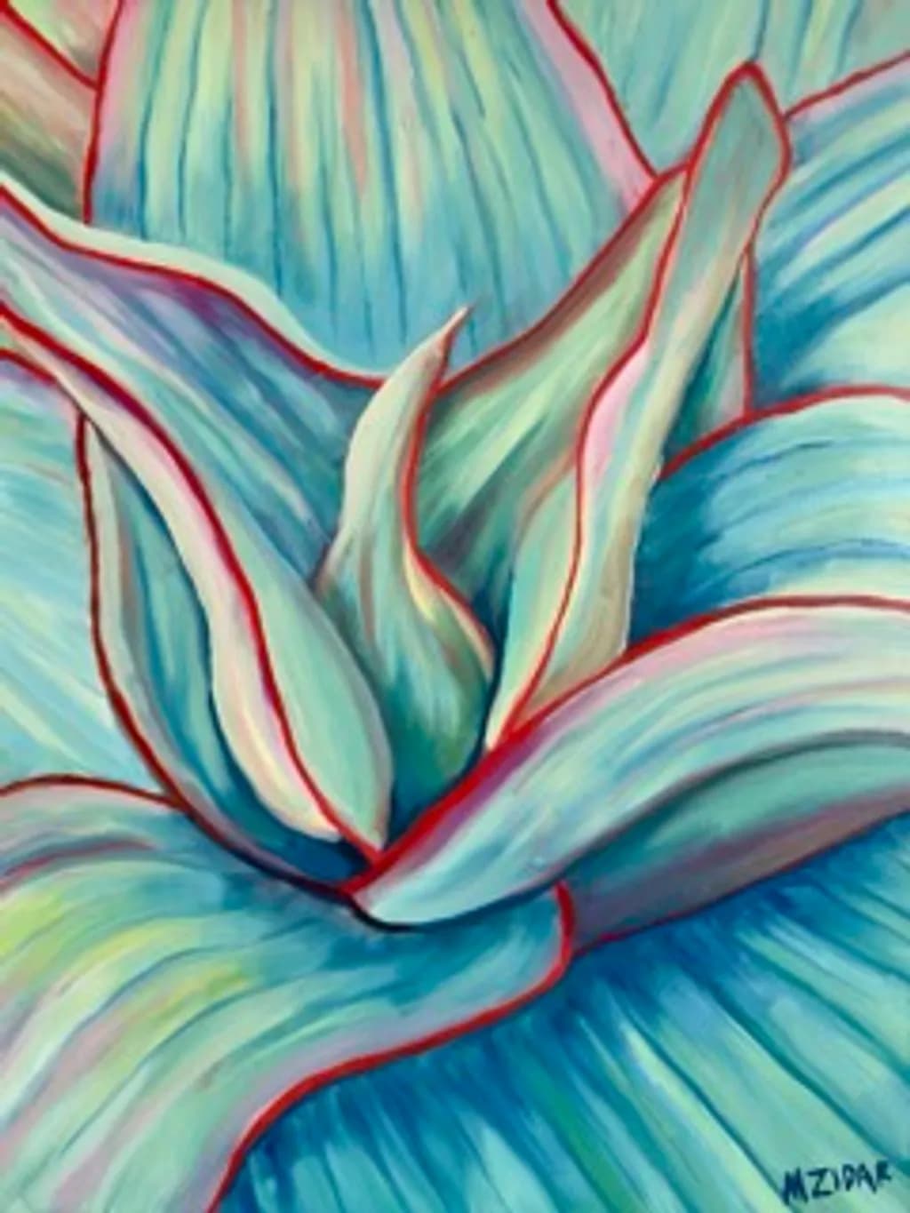 Aqua Succulent