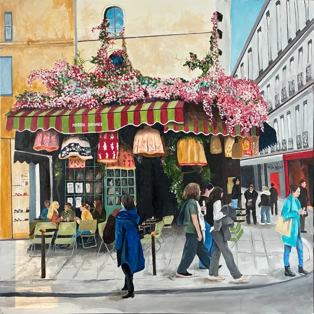 Maison Sauvage Café Scene