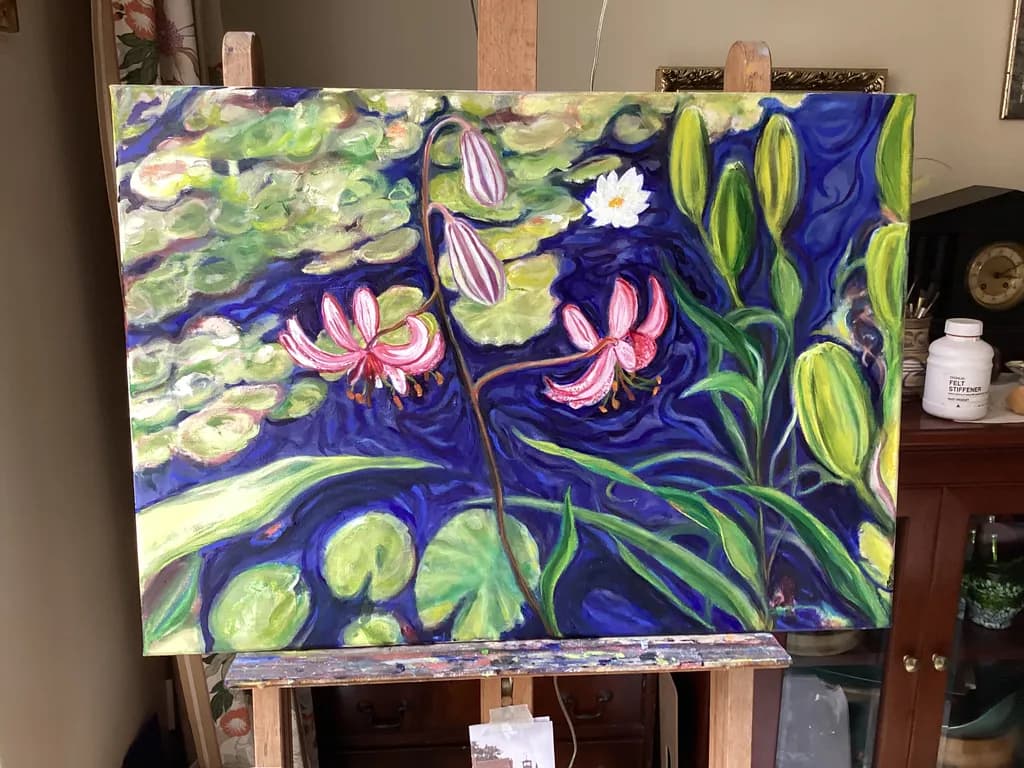 Lily Pond Blooms