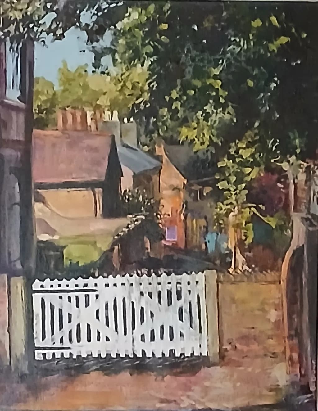 Quiet Village Gate