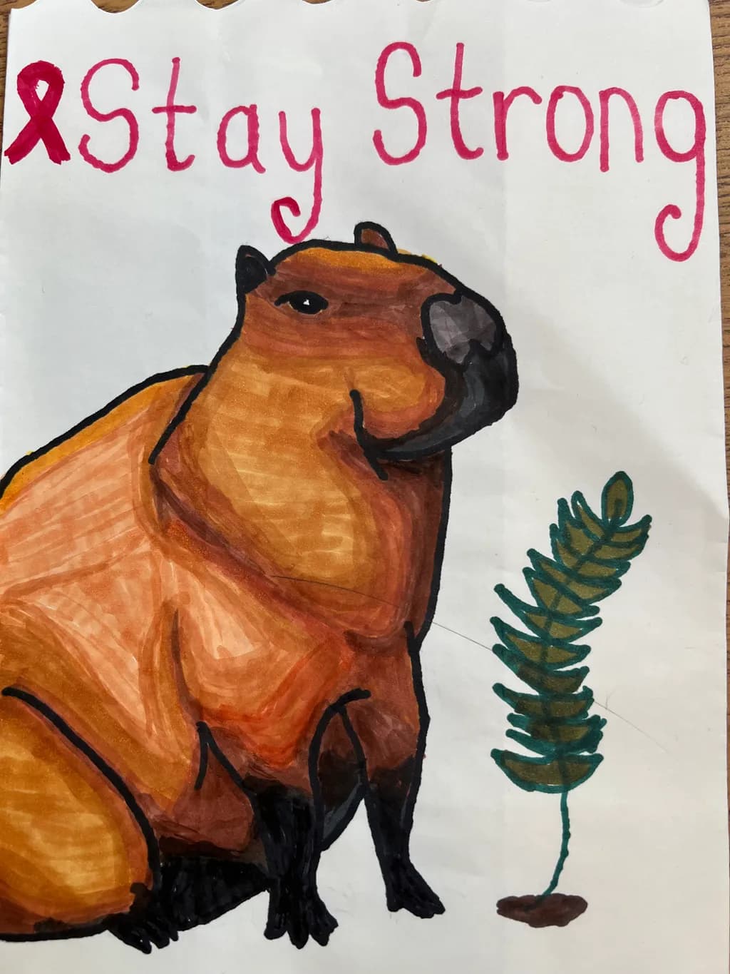 Stay Strong Capybara