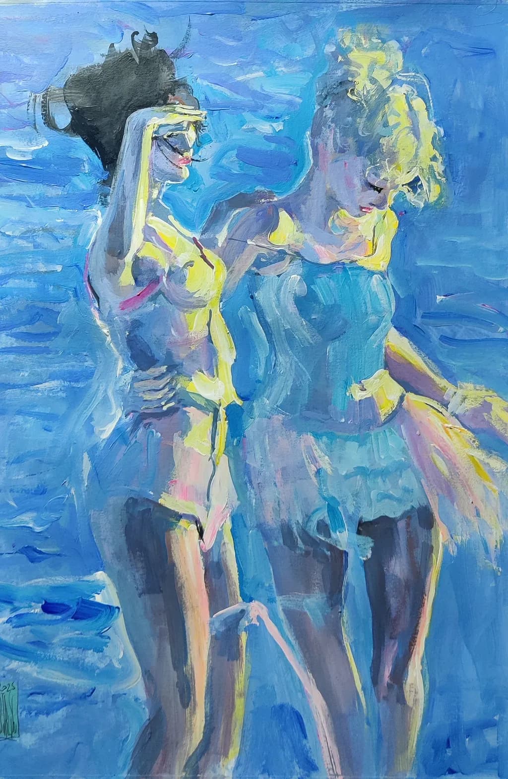 Sunlit Figures