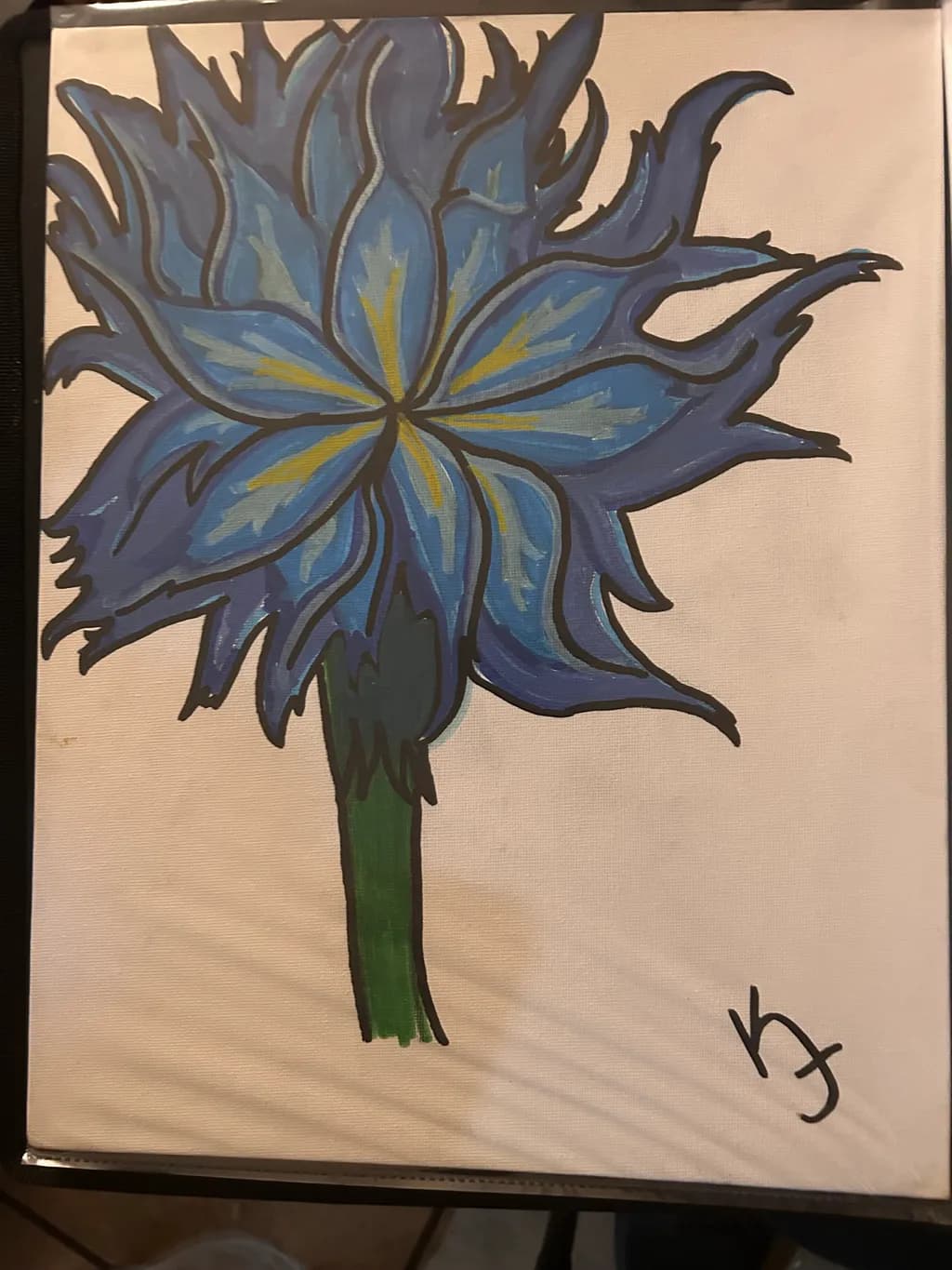 Blue Flame Blossom