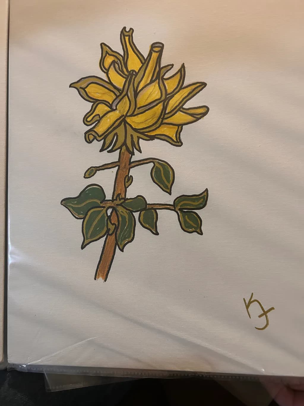 Golden Bloom