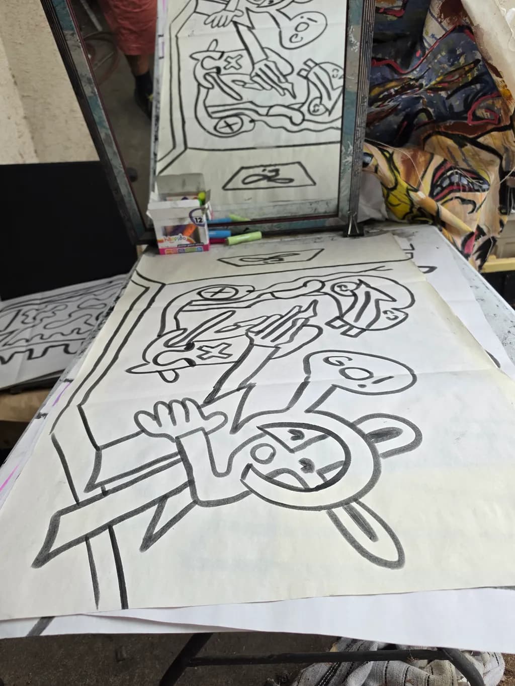 Go Drawing Reflection