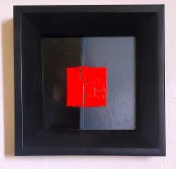 Abstract Red Square