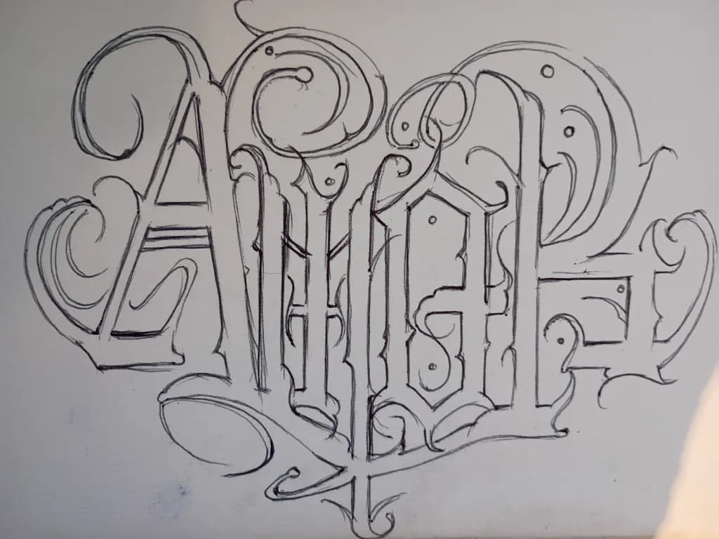 Ornate Calligraphy