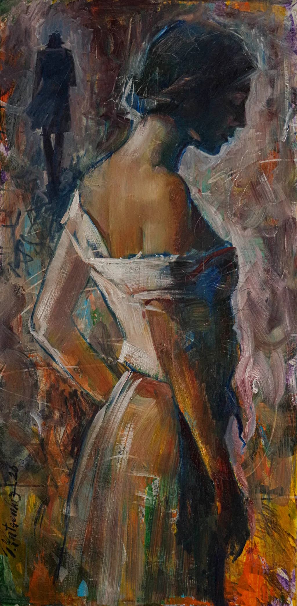 Contemplative Woman Portrait