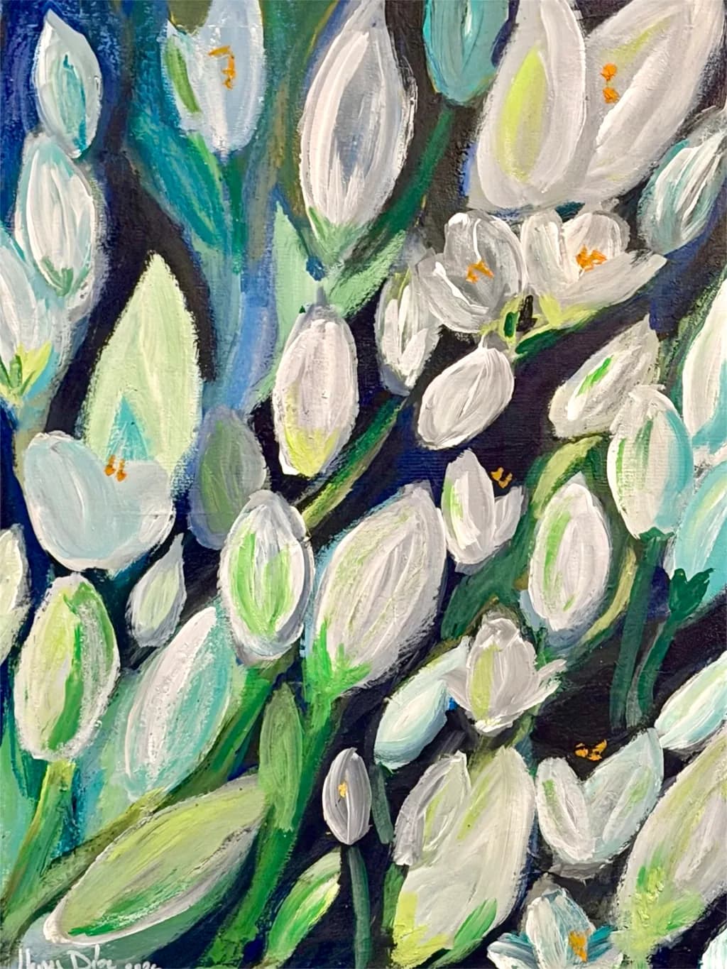 White Blossom Cluster