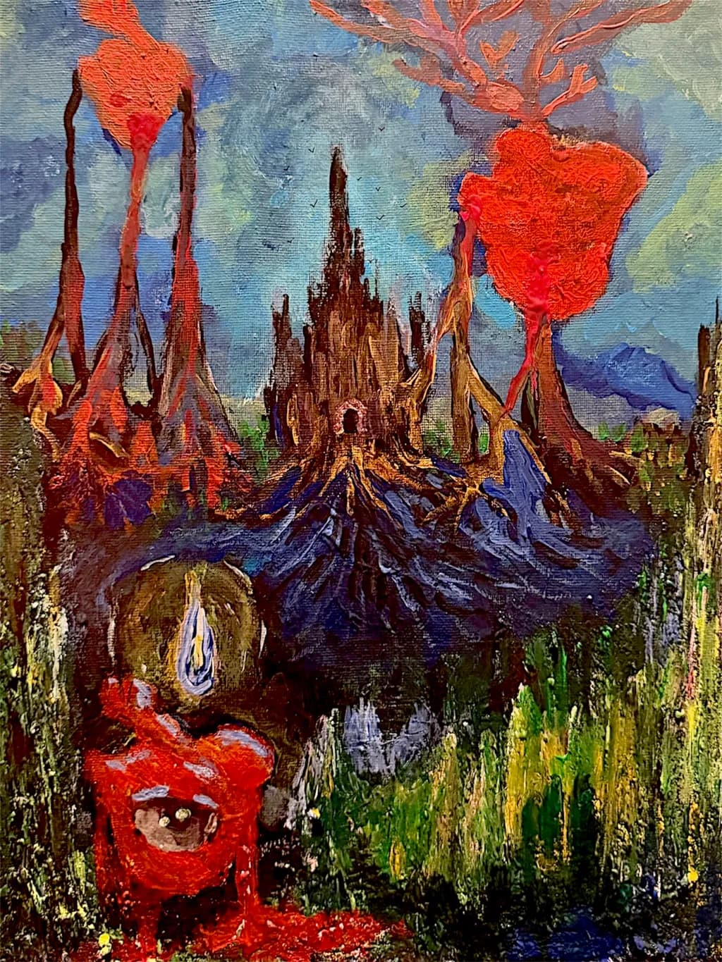 Abstract Forest Roots