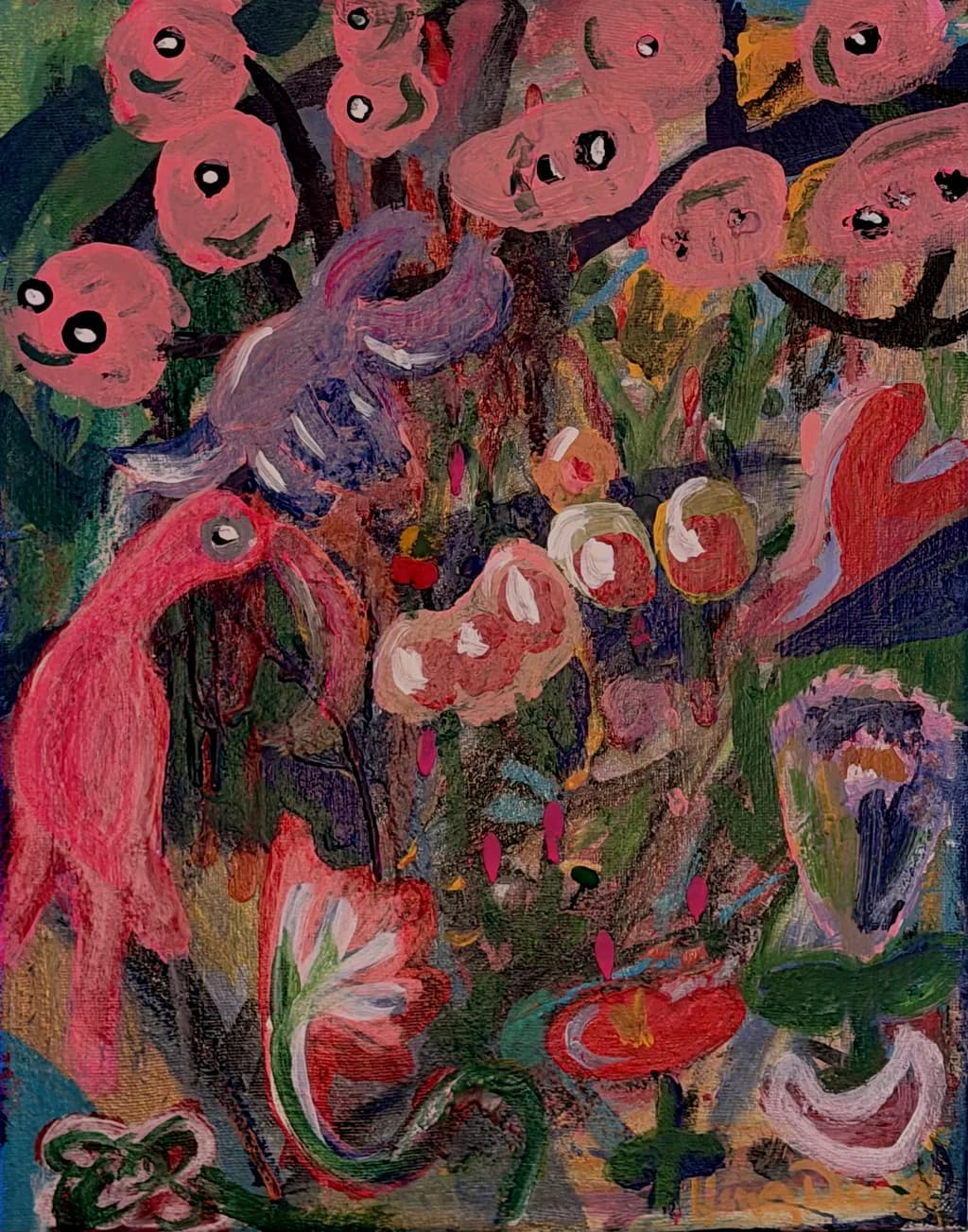Flamingo Garden