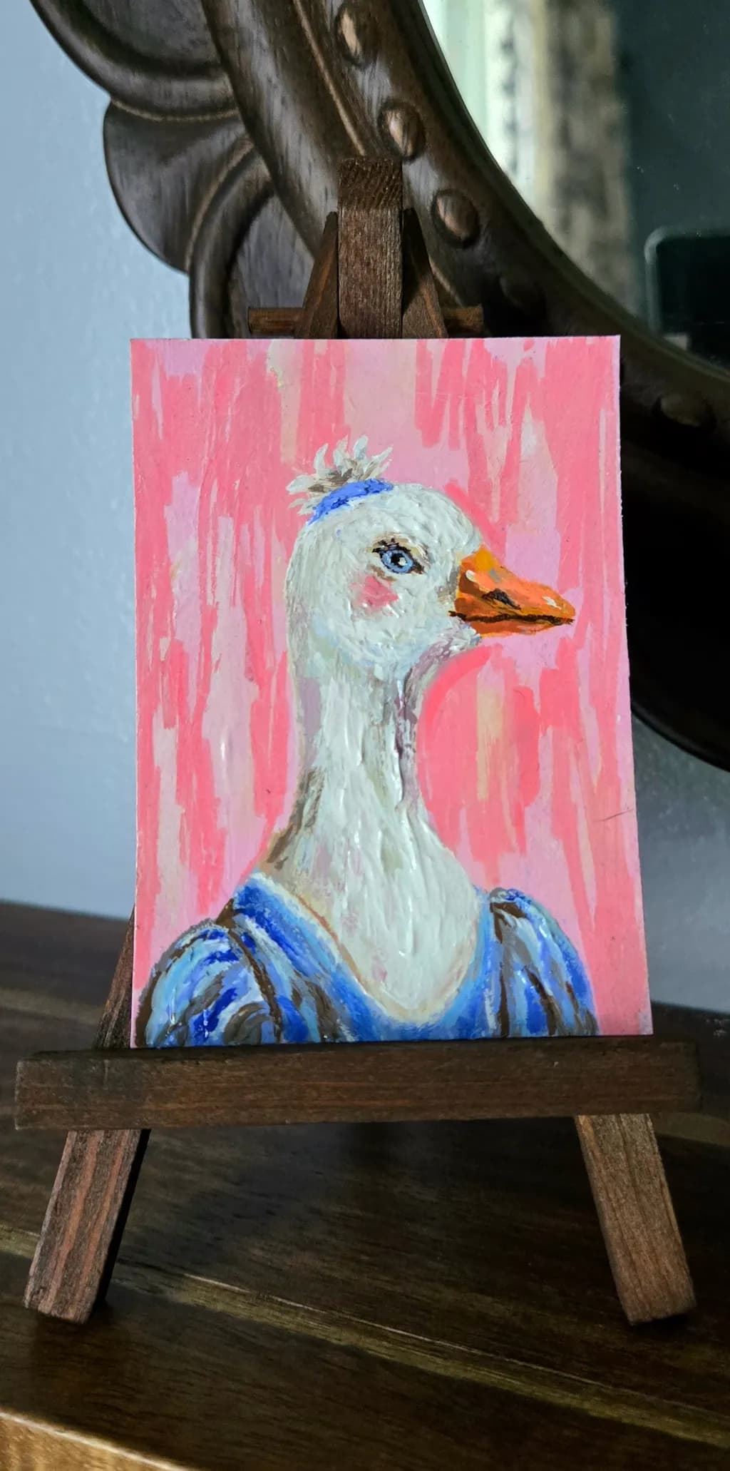 Regal Goose Portrait
