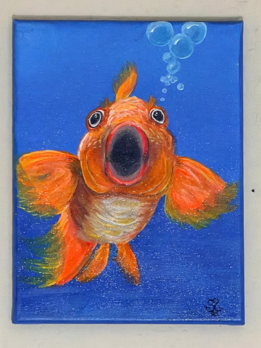 Surprised Goldfish