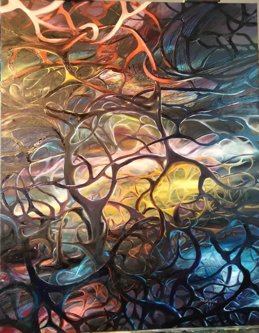 Tangled Luminescence