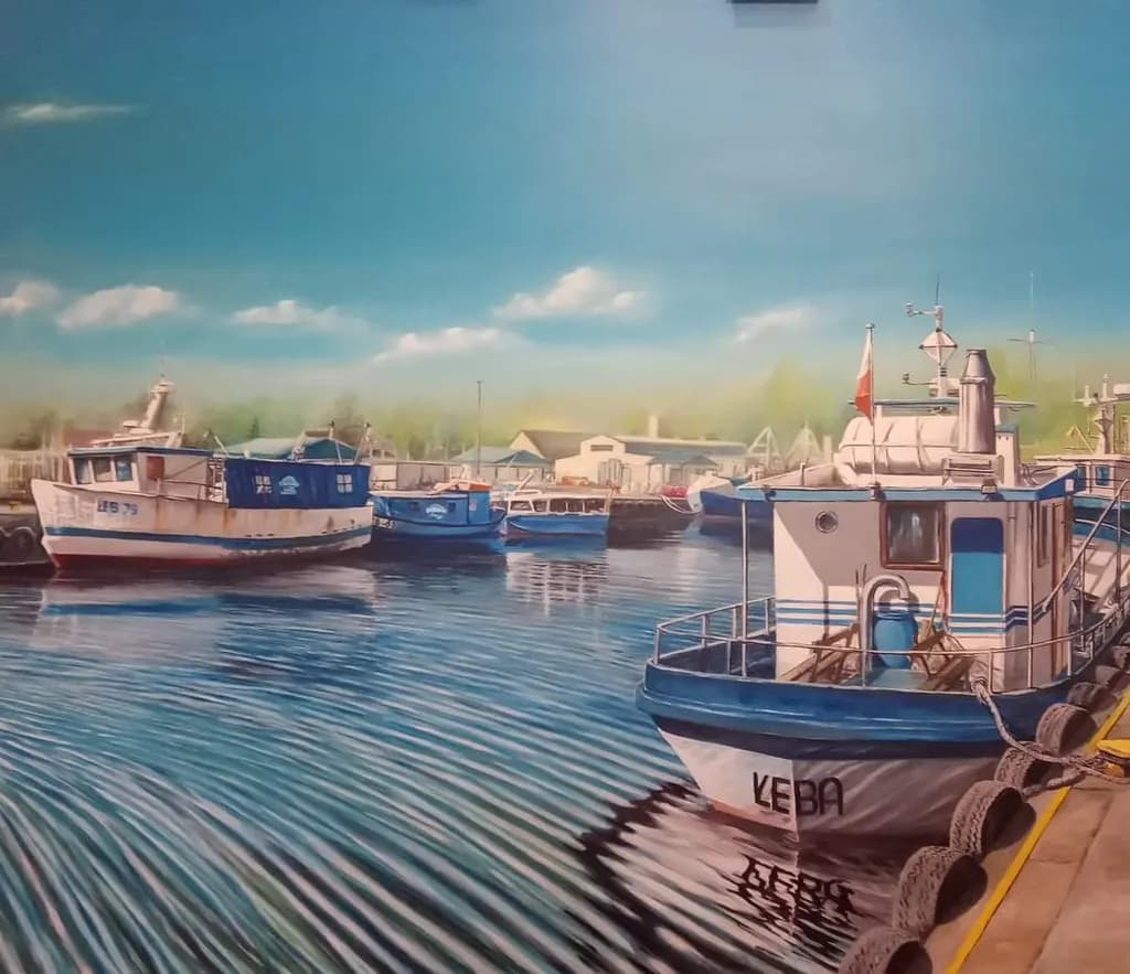 Harbor Reflections
