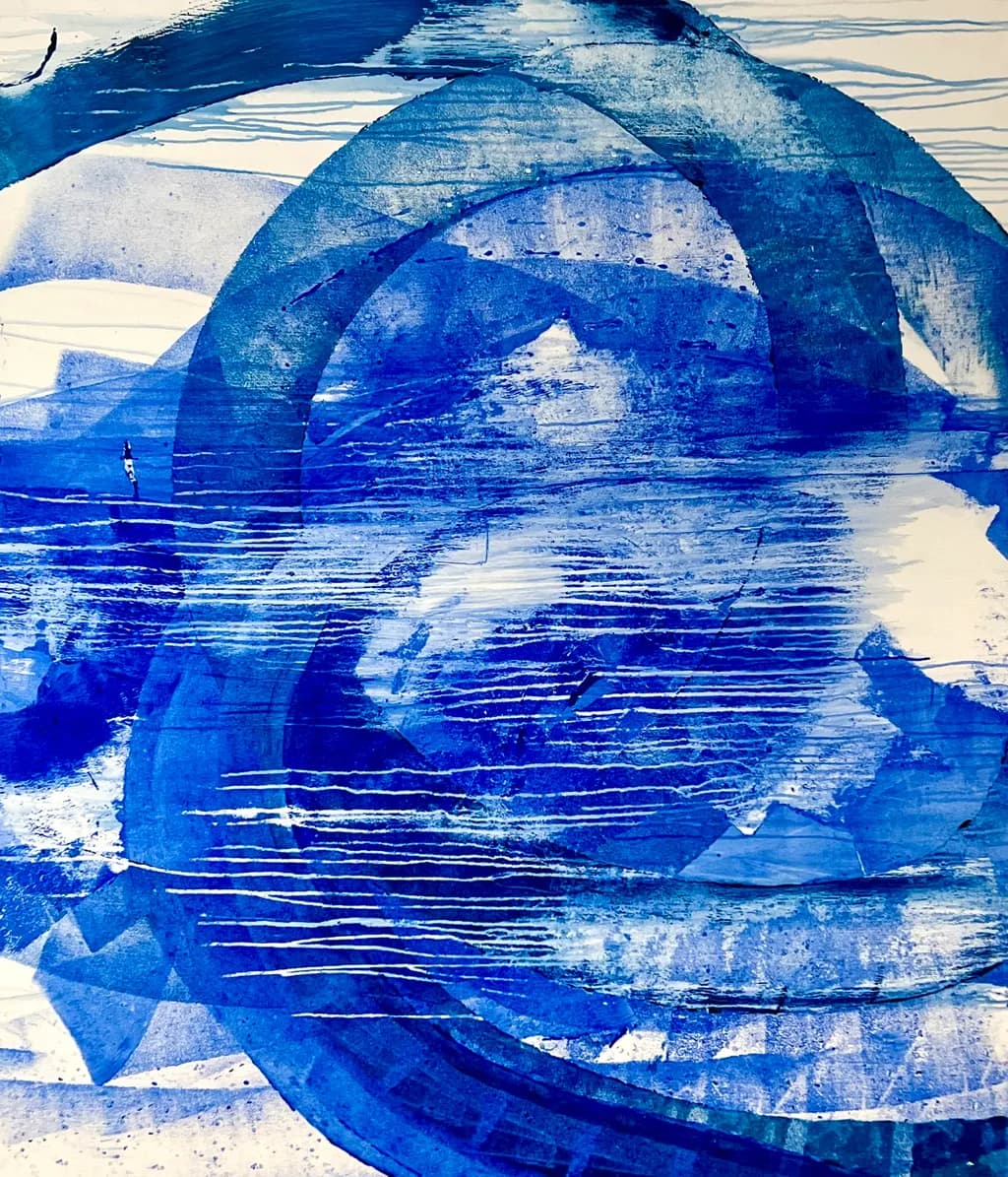 Blue Ripple Frame