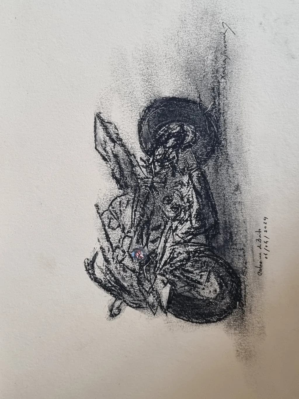 Abstract Motorcycle Study