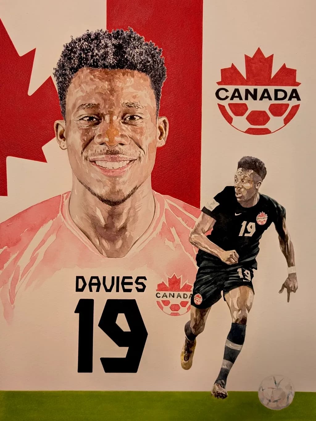 Canada Soccer Portrait