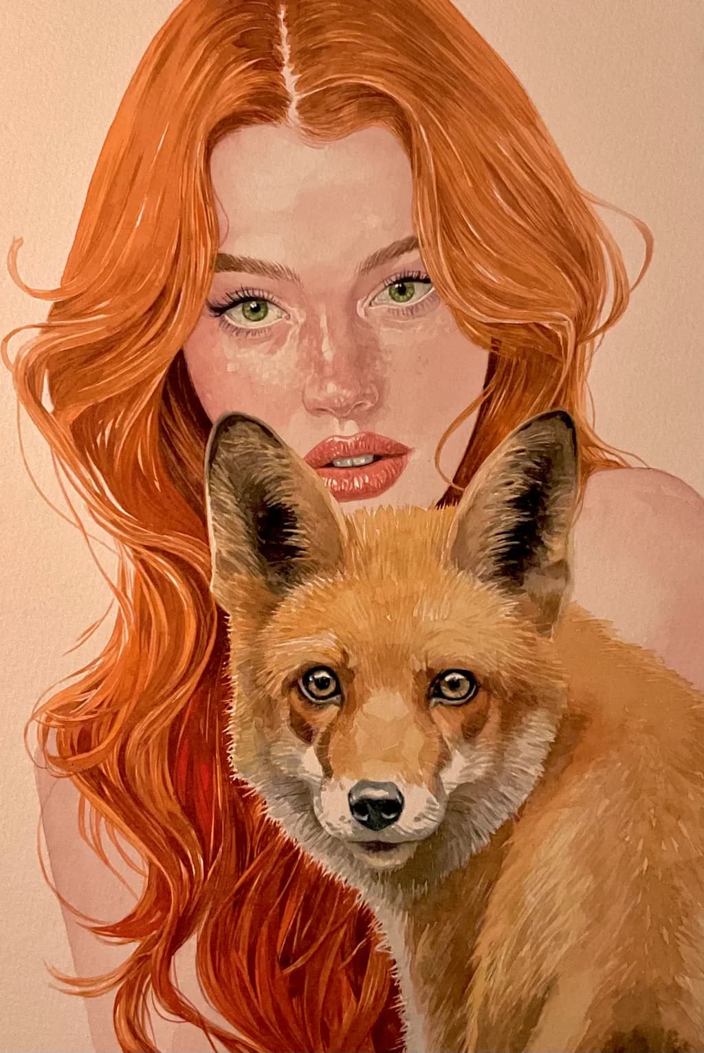 Redhead and Fox