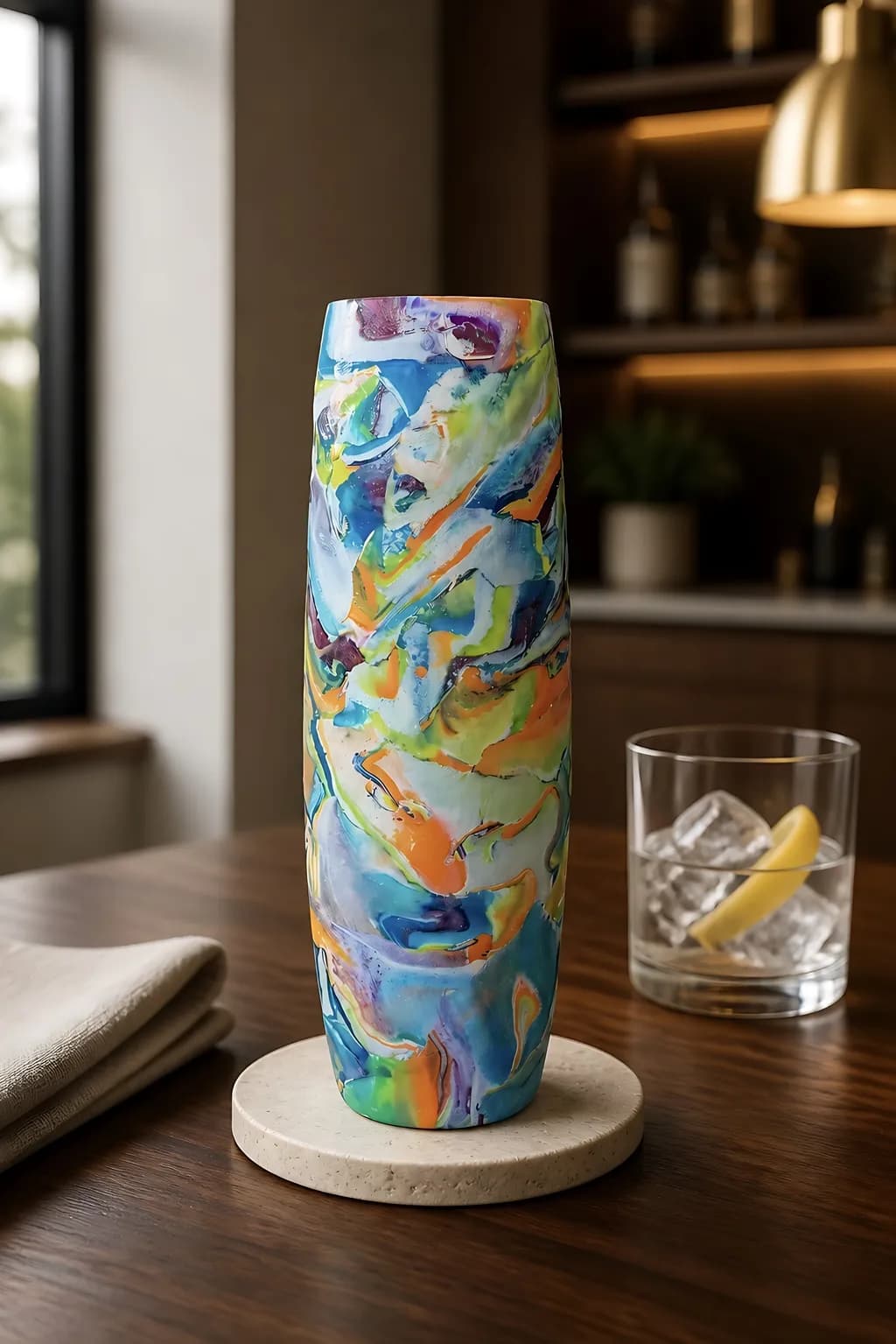 Color Cascade Vessel