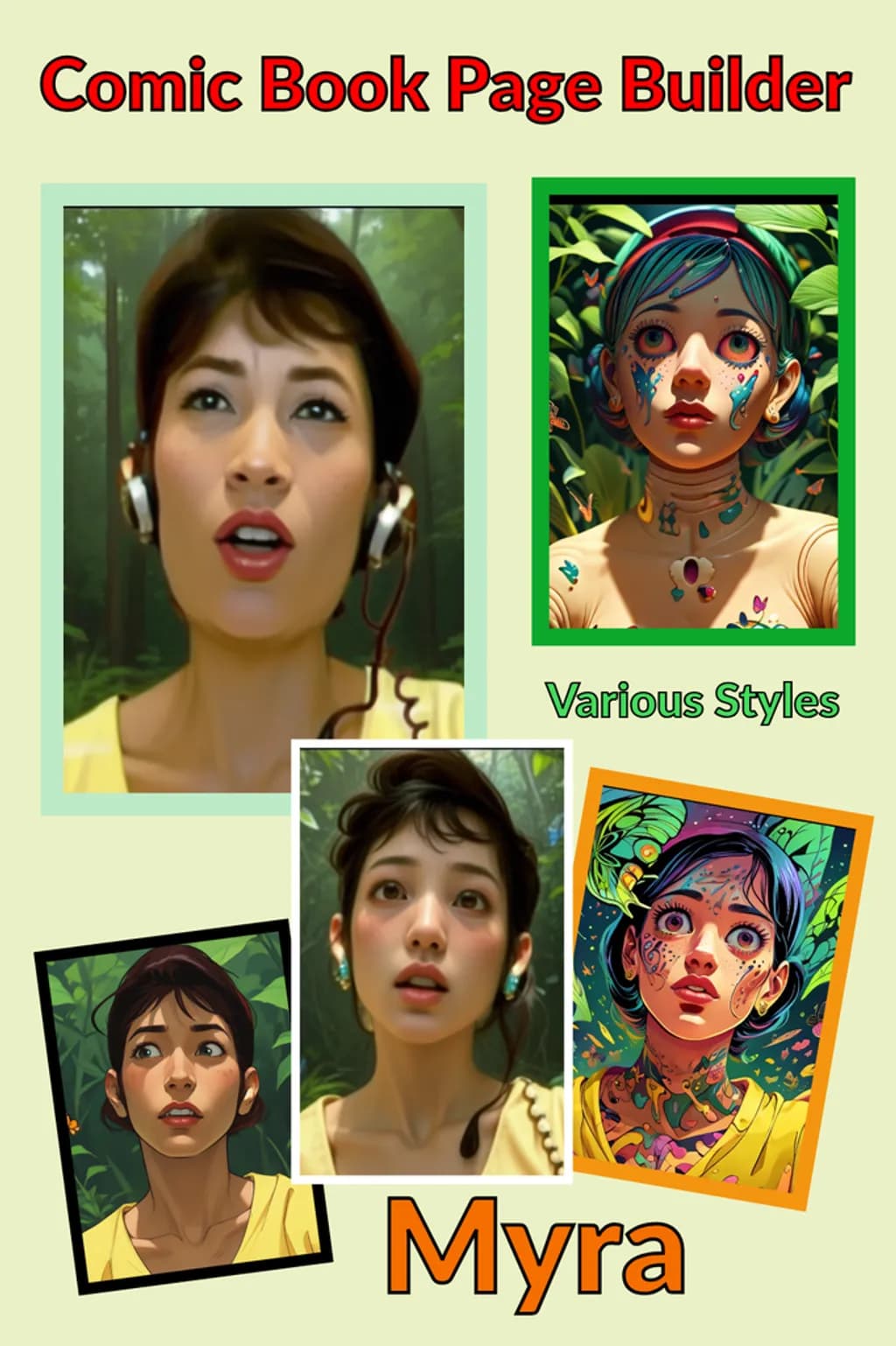 Comic Page Myra