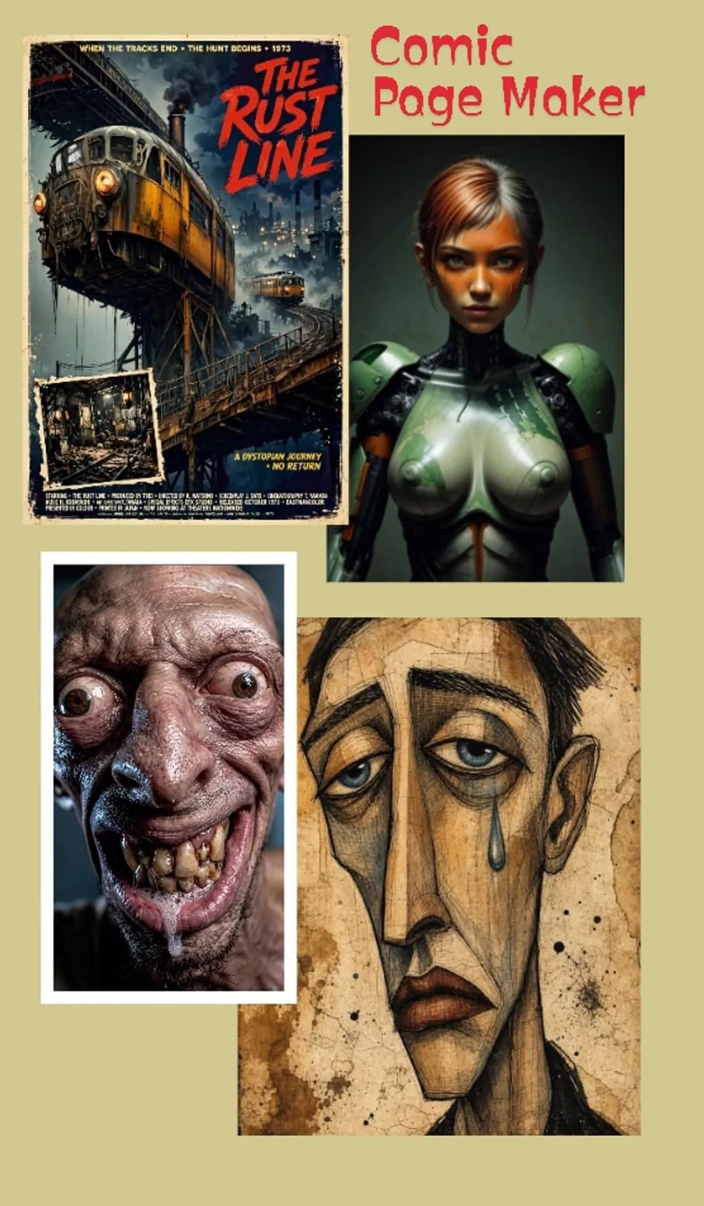 Comic Page Montage