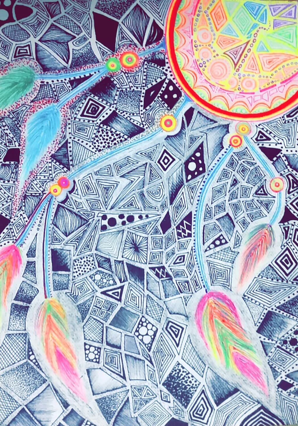 Colorwoven Dreamcatcher