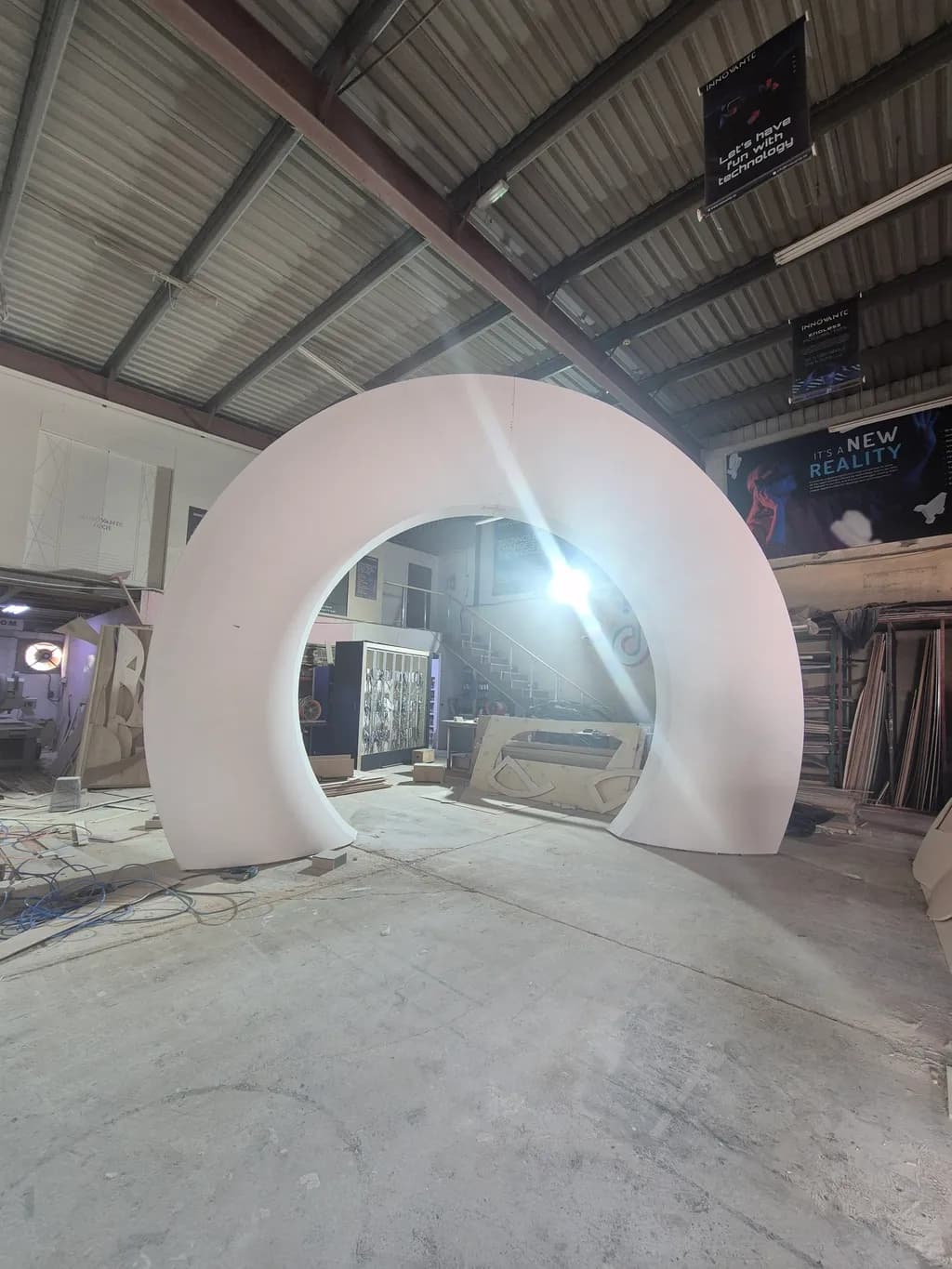 White Archway