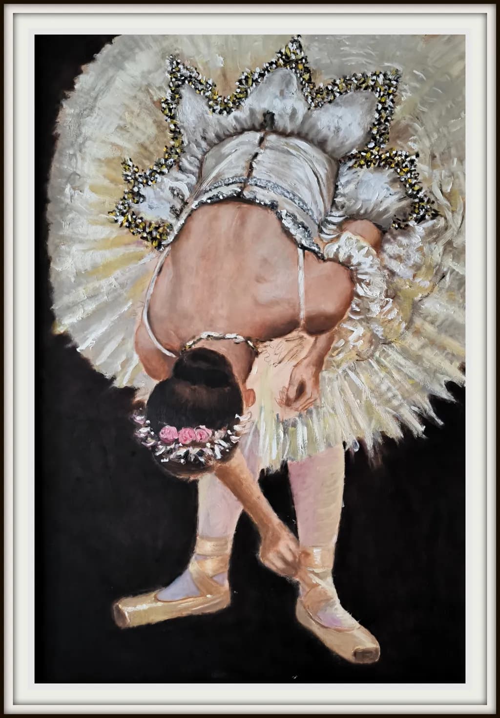 Ballerina Preparing