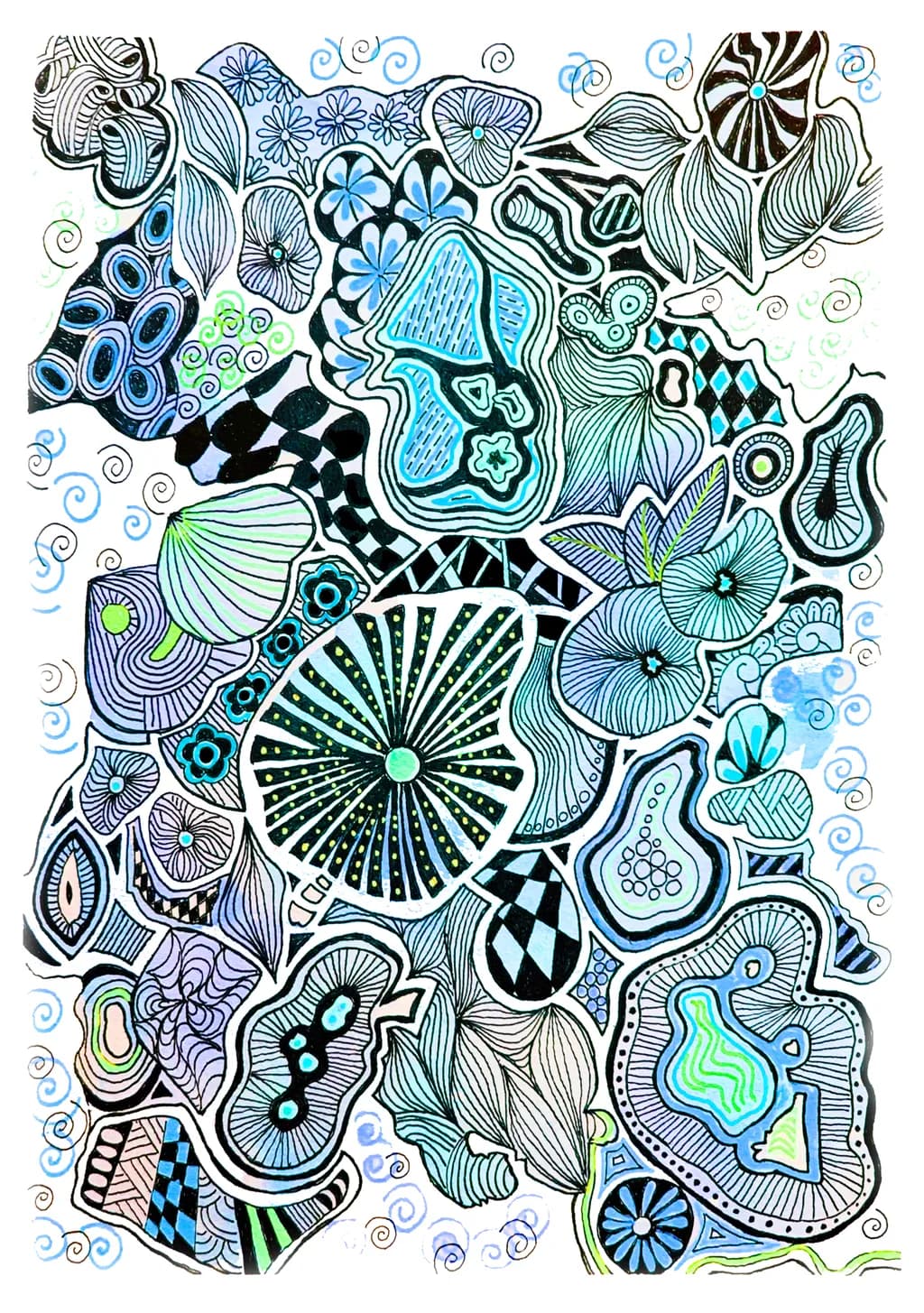 Splash of Colour Blue