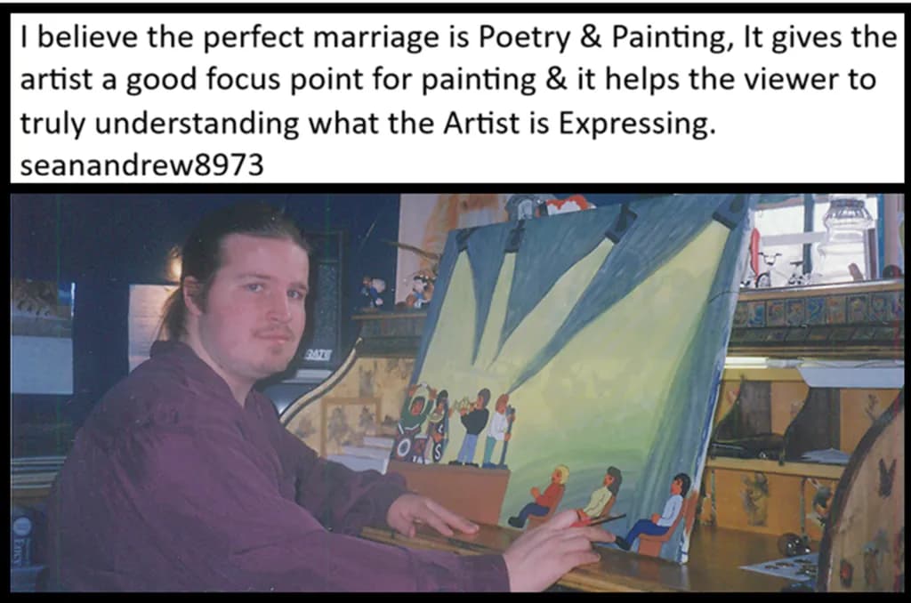 Poetry & Painting Fusion