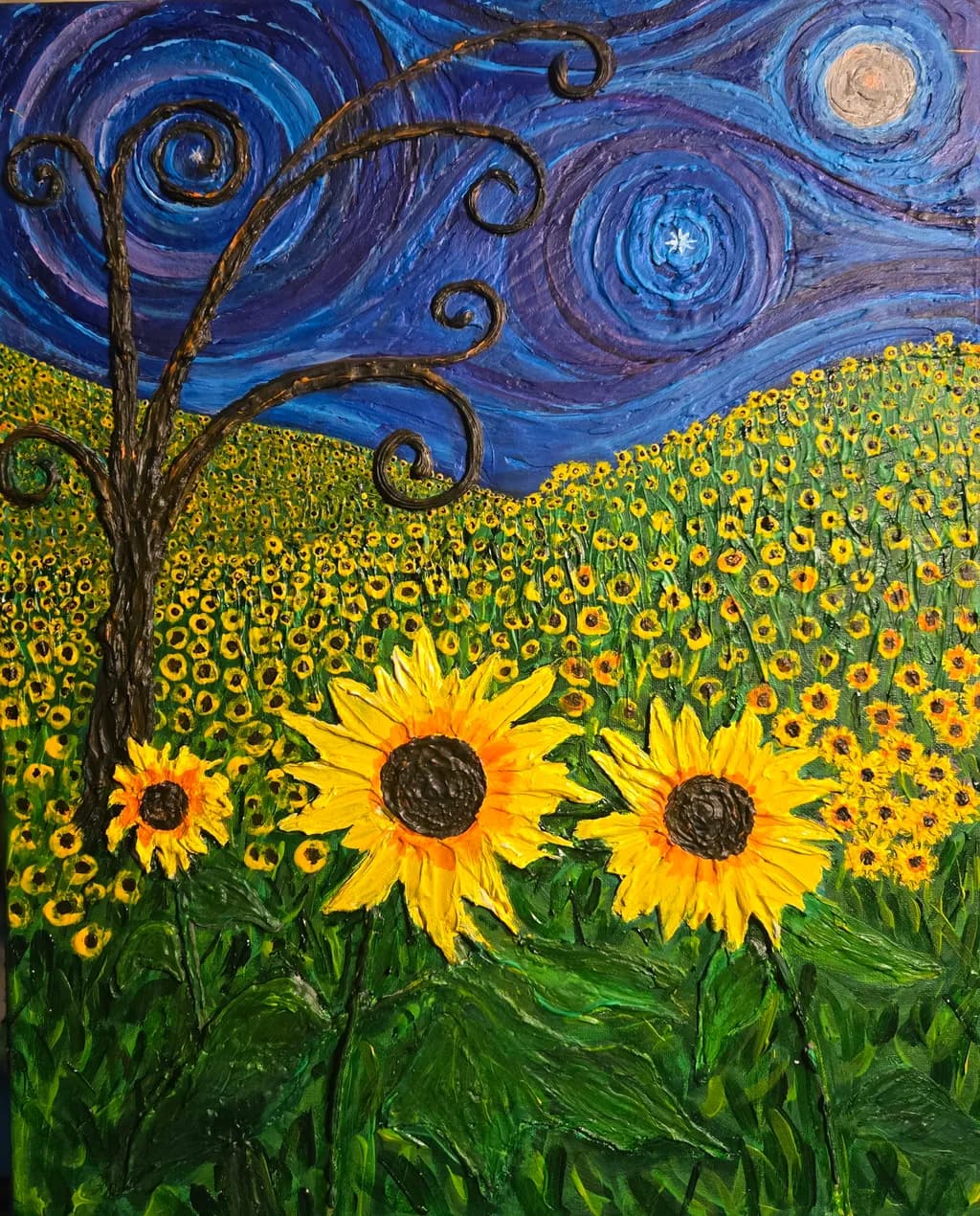 Sunflower Swirl