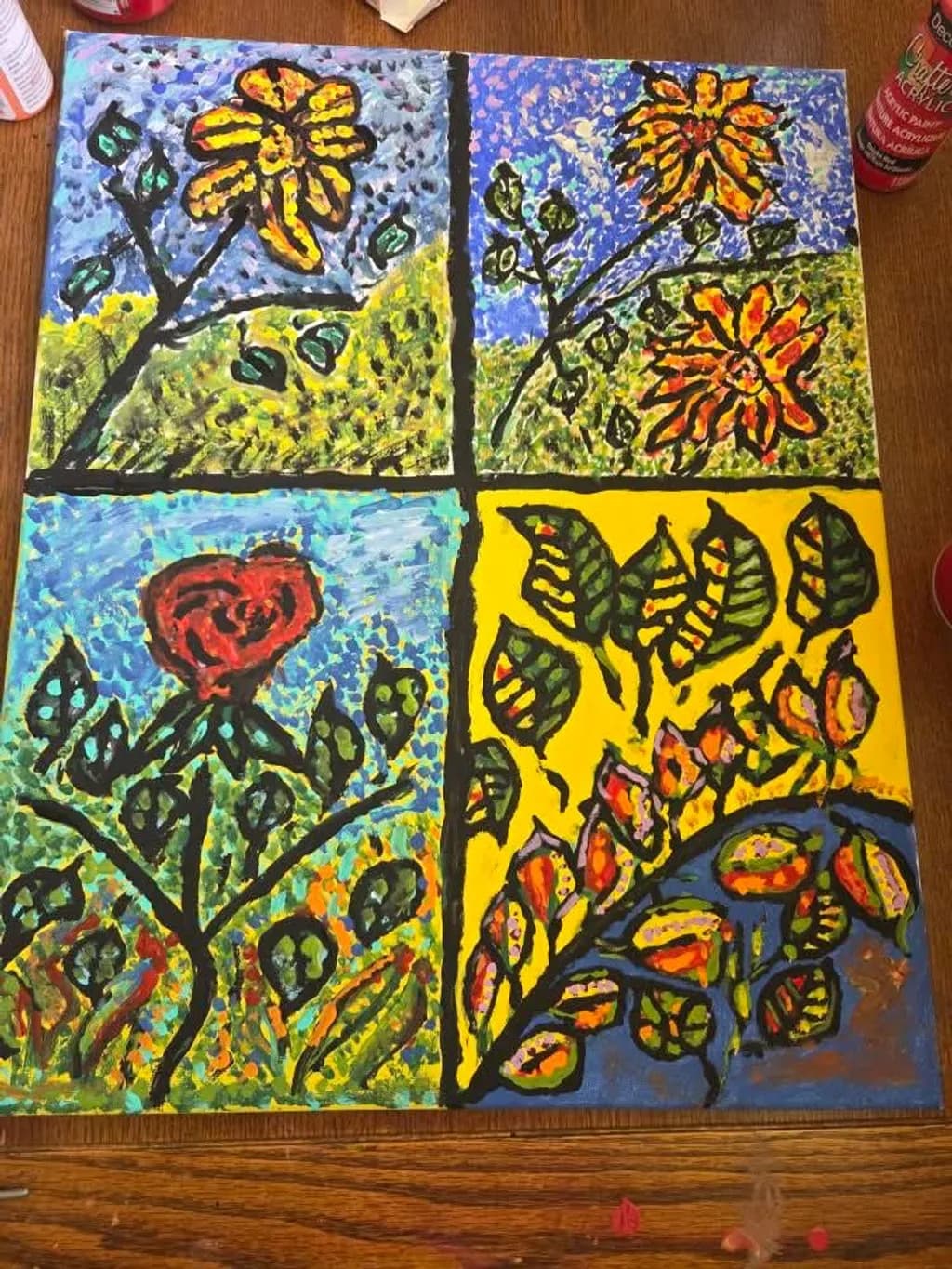 Quadrant Blooms
