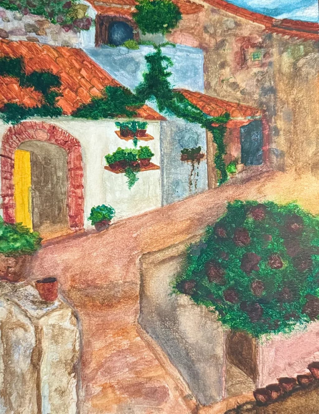 Tuscan Courtyard