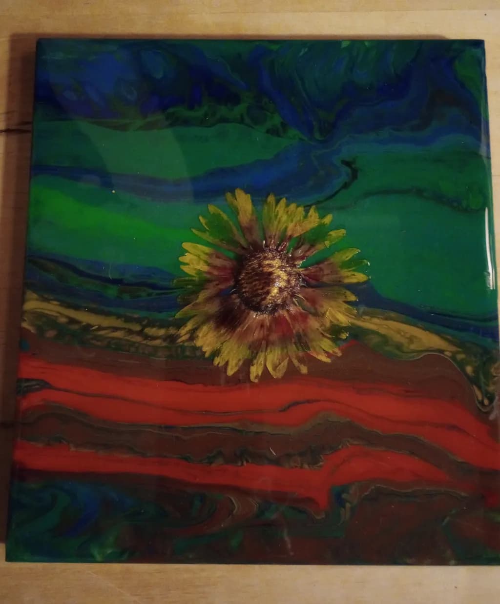Sunflower Ripple