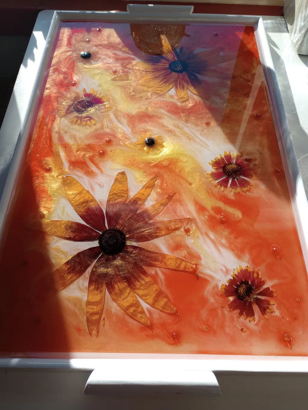 Sunset Bloom Tray