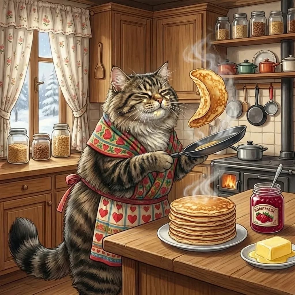 Culinary Cat Flip
