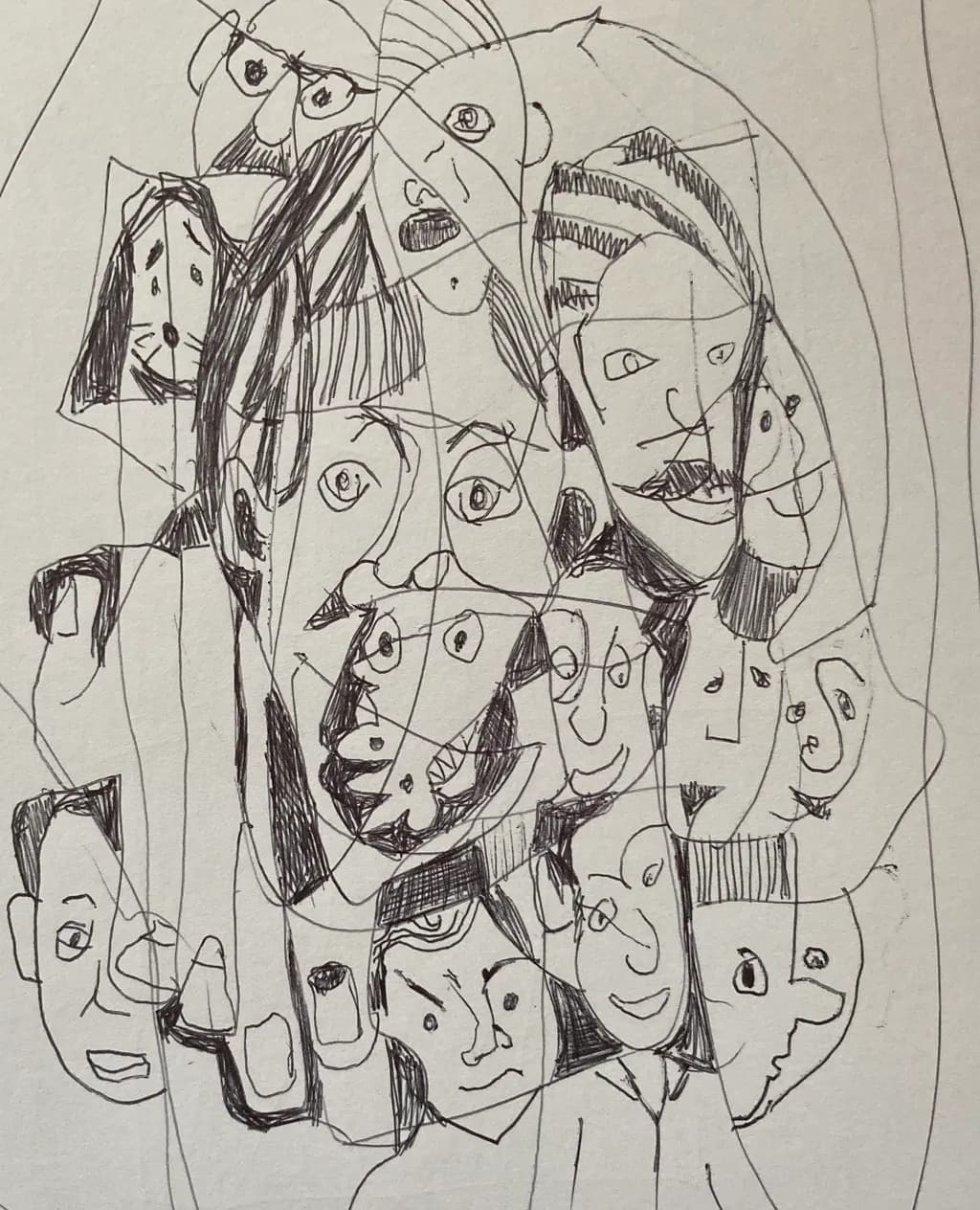 Interwoven Faces