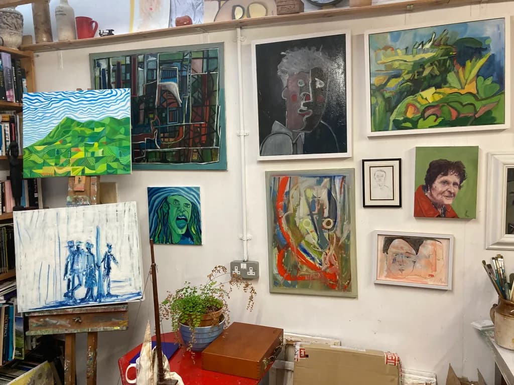 Studio Wall Gallery
