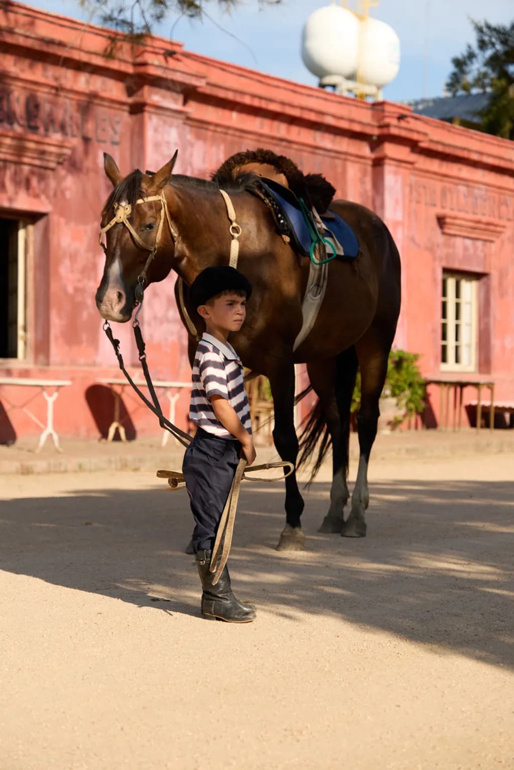 Child Beside Horse