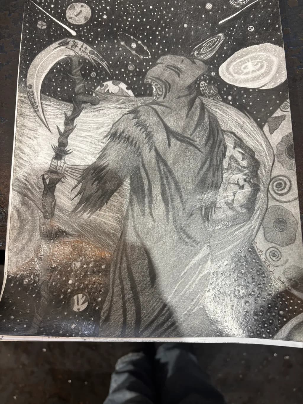 Cosmic Scythe Moon