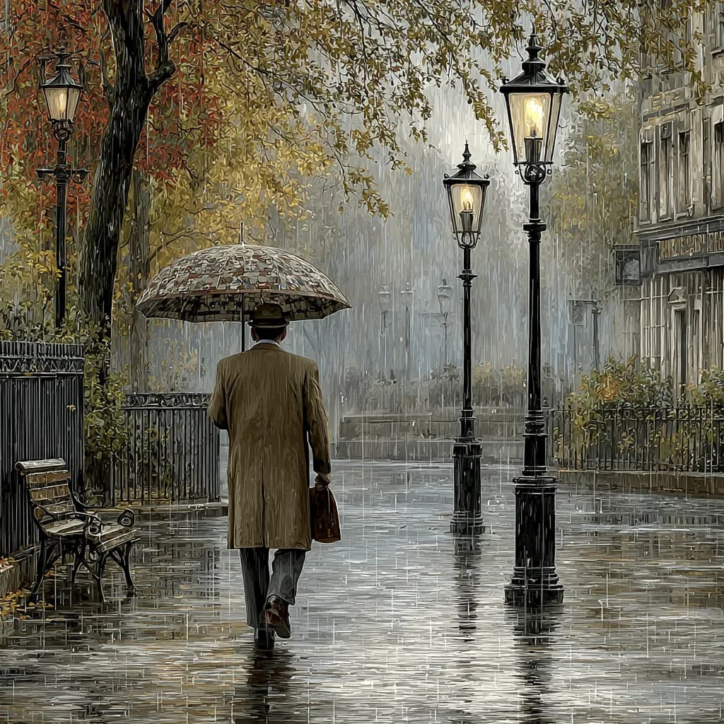 The Umbrella Walker