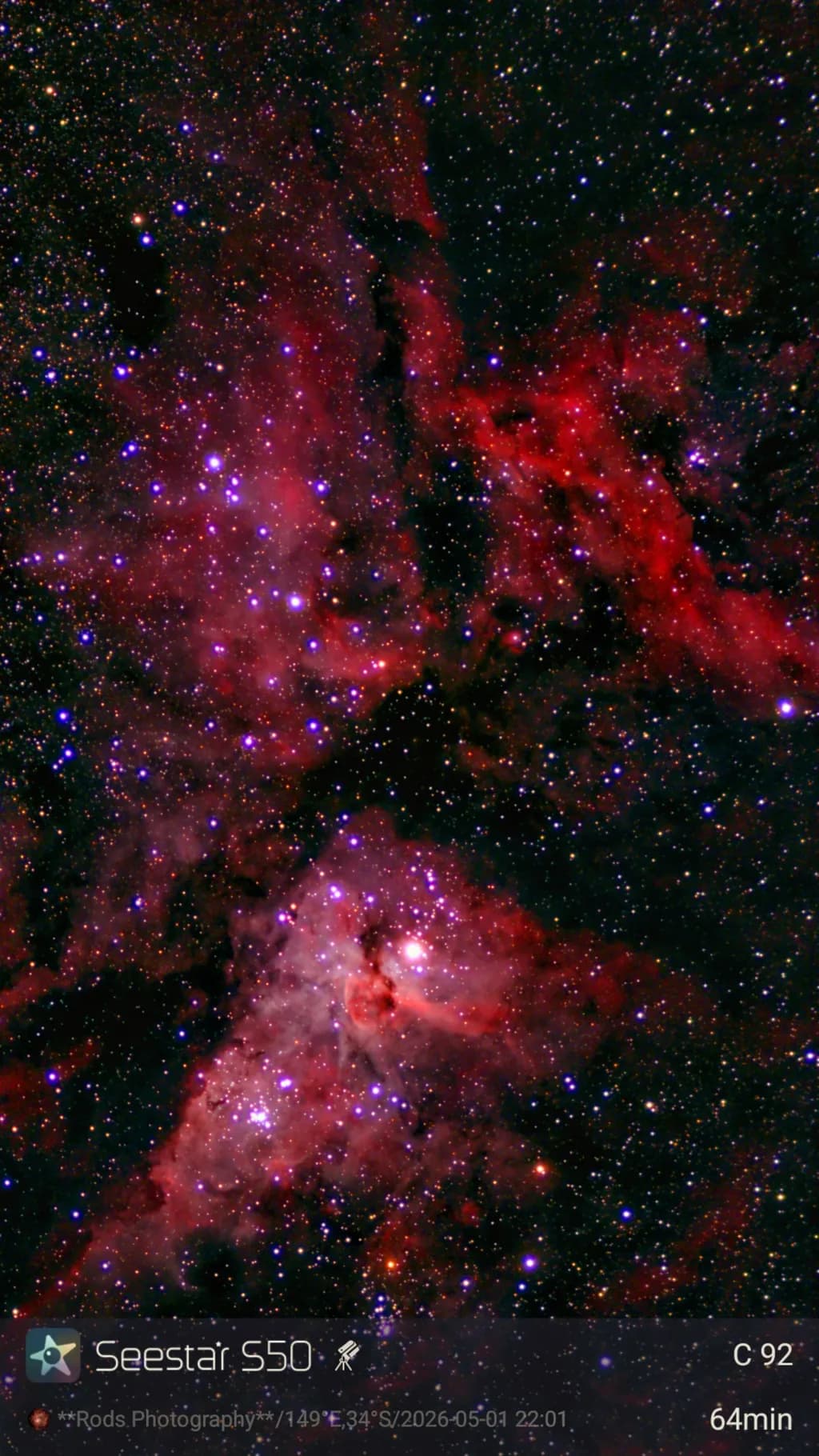 Crimson Nebulascape