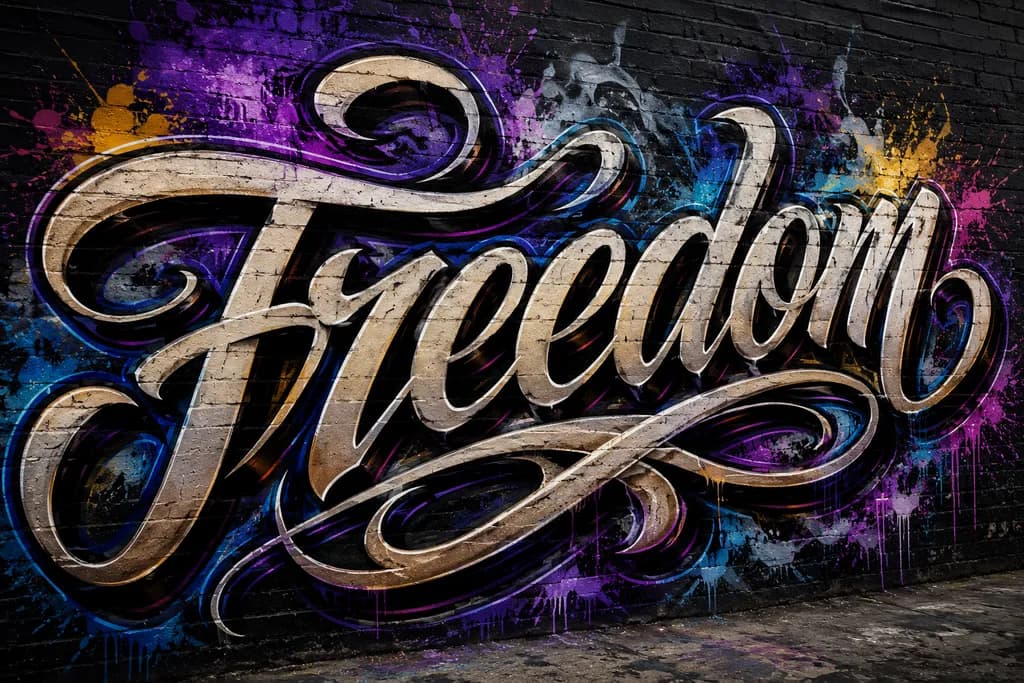 Freedom Graffiti