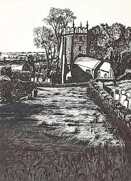 Thomas Becket Church - Fine art print by Trevor Whetstone